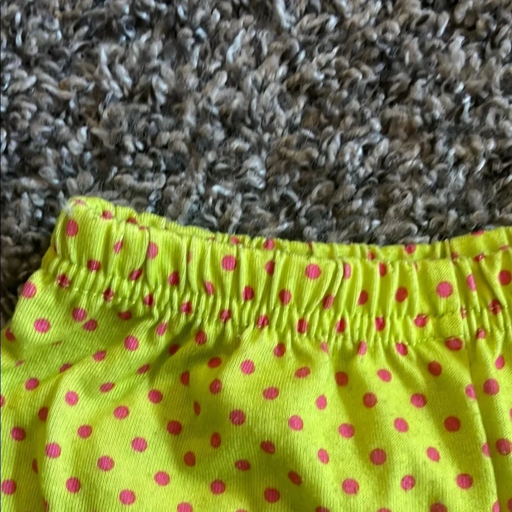 Carter's Girls Pajama Short Bottoms - Green, Yellow, Pink